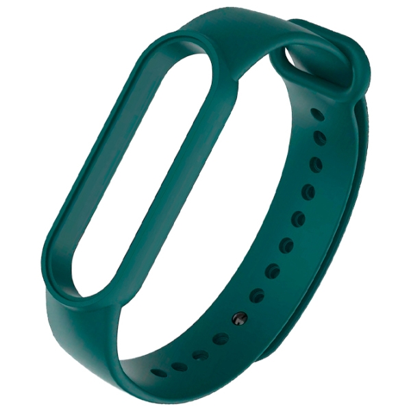 Ремень Mi Band 5 Зелёный Силикон, photo 2