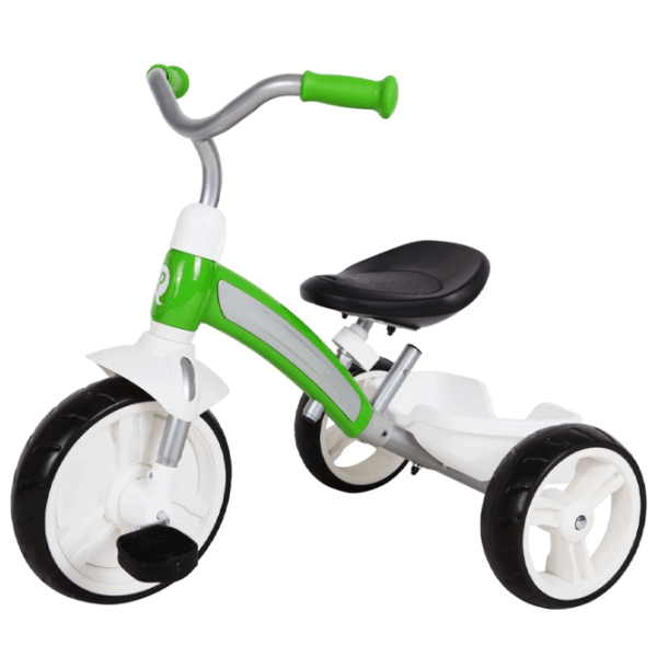 Triciclu Qplay Elite Plus Green Metal/ Pentru copii photo 3