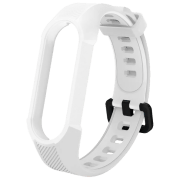 Ремень Mi Band 5 Opaska Белый Силикон,