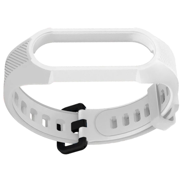 Ремень Mi Band 5 Opaska Белый Силикон, photo 2