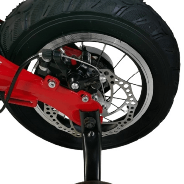 Велосипед TyBike BK-1 Spoke 12" 14" Красный Черный Магниевый сплав / Детский photo 2
