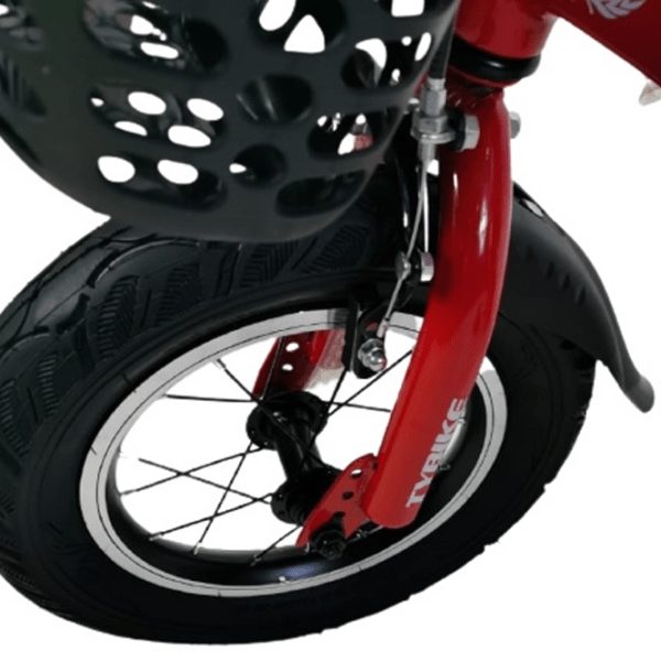 Велосипед TyBike BK-1 Spoke 12" 14" Красный Черный Магниевый сплав / Детский photo 4
