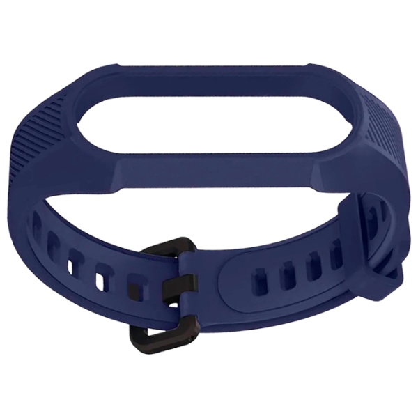 Ремень Mi Band 5 Opaska Синий Navy Силикон, photo 2