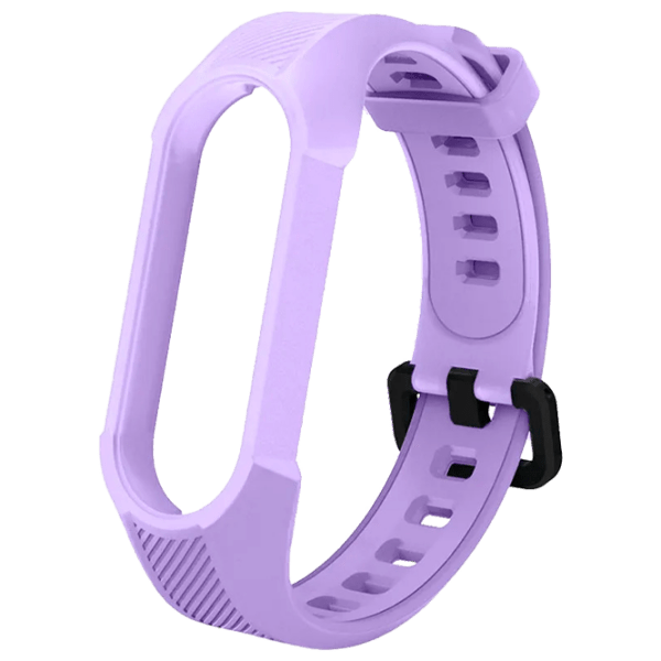 Ремень Mi Band 5 Opaska Пурпурный Силикон, photo 1