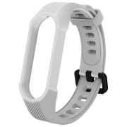 Ремень Mi Band 5 Серый Силикон,