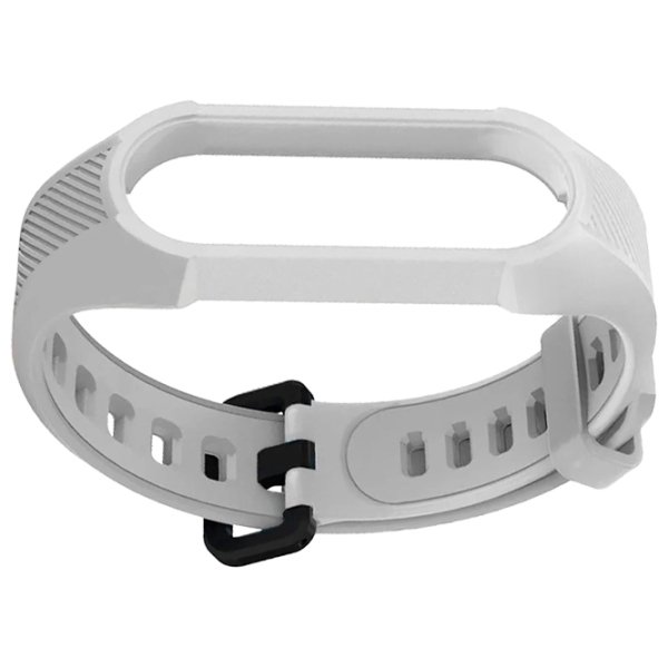 Ремень Mi Band 5 Серый Силикон, photo 2