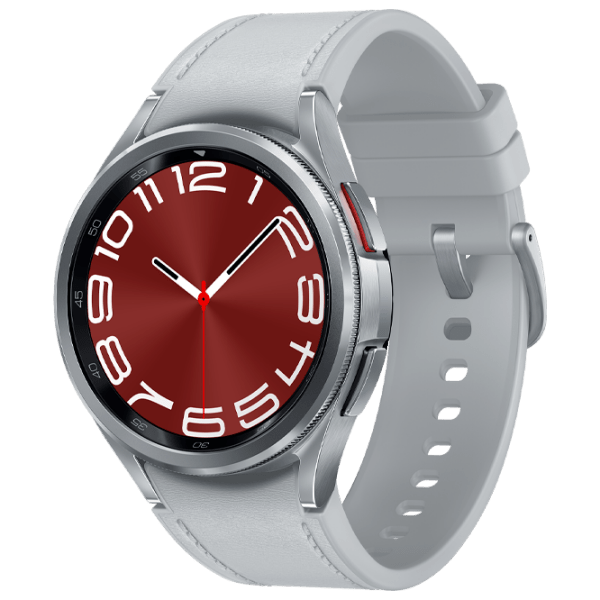 Умные часы Samsung Galaxy Watch6 Classic Серебряный 1.3" | 43 мм | Алюминий/Кожа
| R950 photo 1