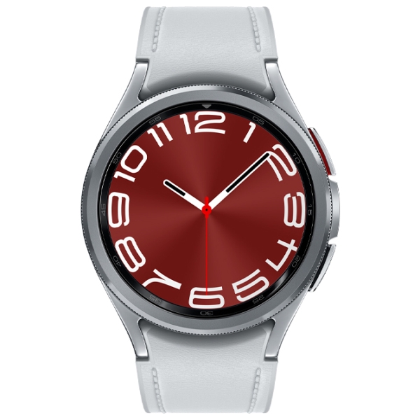 Умные часы Samsung Galaxy Watch6 Classic Серебряный 1.3" | 43 мм | Алюминий/Кожа
| R950 photo 2