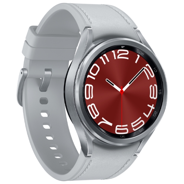 Умные часы Samsung Galaxy Watch6 Classic Серебряный 1.3" | 43 мм | Алюминий/Кожа
| R950 photo 3