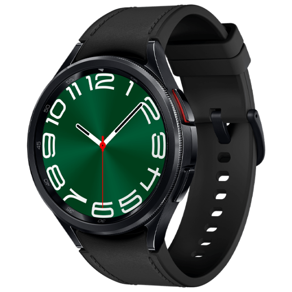 Умные часы Samsung Galaxy Watch6 Classic Графит 1.5" | 47 мм | Нержавеющая сталь/Кожа
| R960 photo 1
