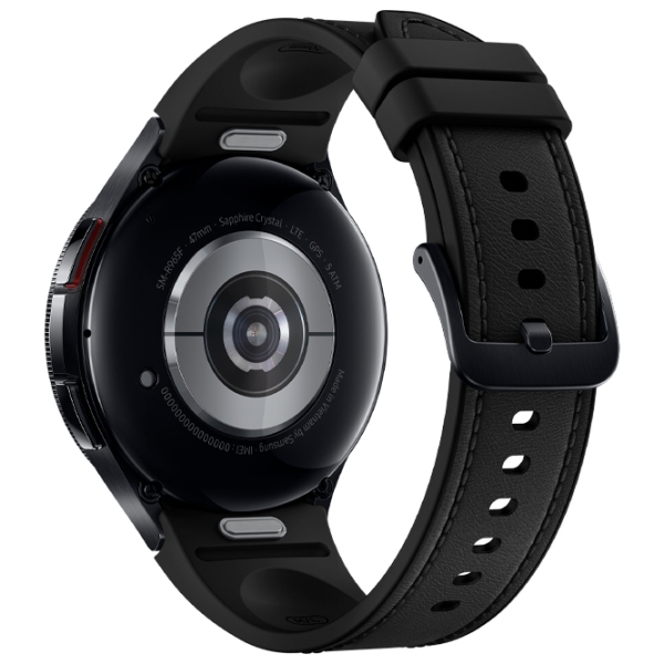 Умные часы Samsung Galaxy Watch6 Classic Графит 1.5" | 47 мм | Нержавеющая сталь/Кожа
| R960 photo 4