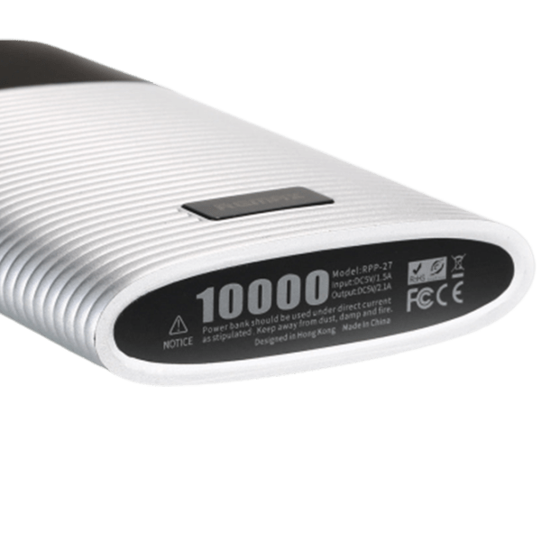Power Bank 10000 мАч Remax Parfume Серебристый  photo 2