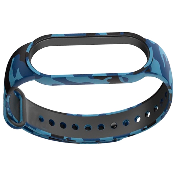 Ремень Mi Band 5 Синий Como Силикон, photo 2
