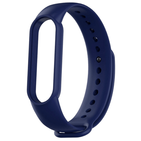 Ремень Mi Band 5 Sport Sky Blue Черный Силикон, photo 1