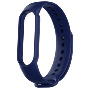 Ремень Mi Band 5 Sport Sky Blue Черный Силикон,