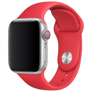 Curelușă Apple Watch M/ S Red Silicon, 42/ 44 mm