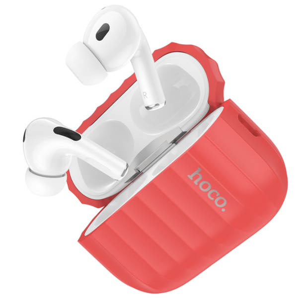 Чехол для наушников Apple Airpods Pro 2 (WB23 Harmonious) Красный Hoco, Силикон photo 2