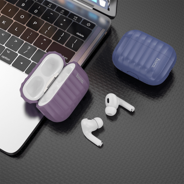 Чехол для наушников Apple Airpods Pro 2 (WB23 Harmonious) Красный Hoco, Силикон photo 4