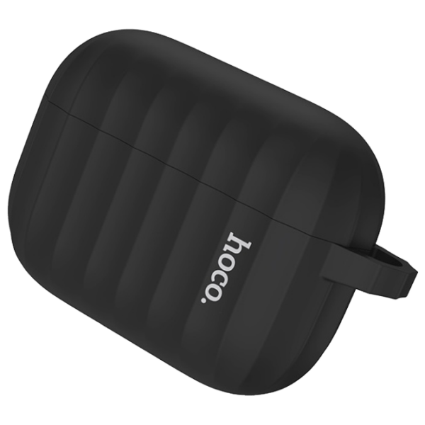 Чехол для наушников Apple AirPods 3 (WB22 Glory) Черный Hoco, Силикон photo 1