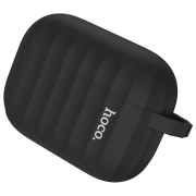 Чехол для наушников Apple AirPods 3 (WB22 Glory) Черный Hoco, Силикон