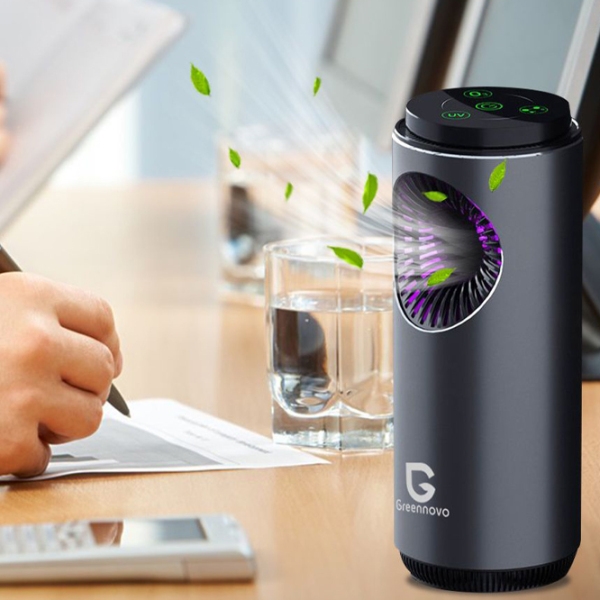 Purificator de aer Greennovo Air Purifier Black  photo 7