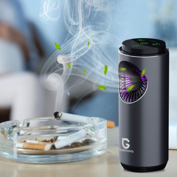 Purificator de aer Greennovo Air Purifier Black  photo 8