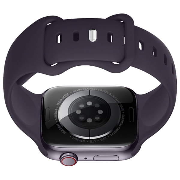 Ремешок Apple Watch iWatch WA15 Flexible Cherry Crimson Силикон, 38, 40, 41 мм photo 2