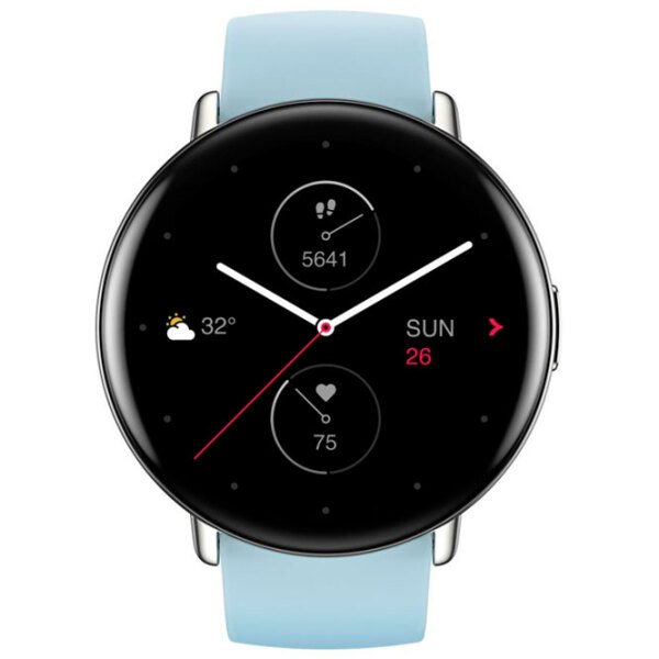 Умные часы Amazfit ZEPP E (round) Синий 1.28" | 32.5 мм | Нержавеющая сталь/ Силикон| A1936 photo 2
