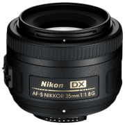 Объектив Nikon AF-S 35mm F1.8G, Черный 