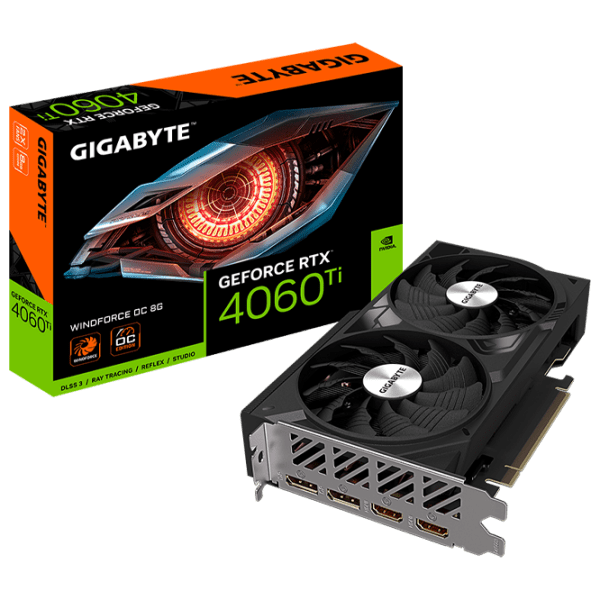 Видеокарта Gigabyte GeForce RTX 4060 Ti WINDFORCE 8 ГБ  photo 7