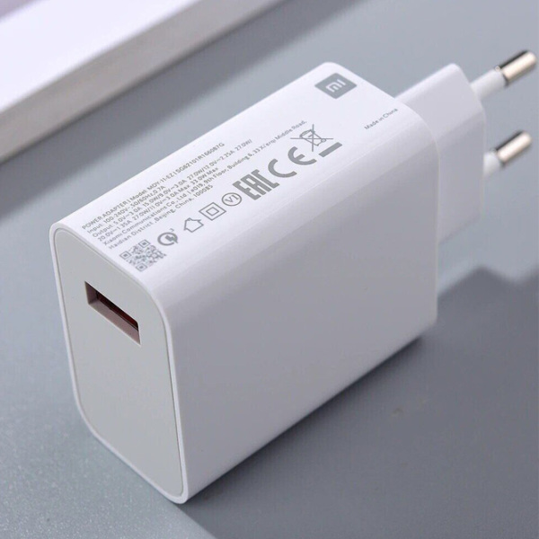 Сетевое зарядное устройство Xiaomi BHR6039EU (33 Вт) Белый 3 A / Белый photo 6