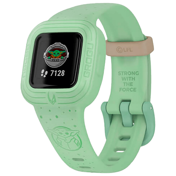Ceas inteligent Garmin Vivofit Jr.3 Star Wars Grogu Green 0.55", 112 x 112 photo 1