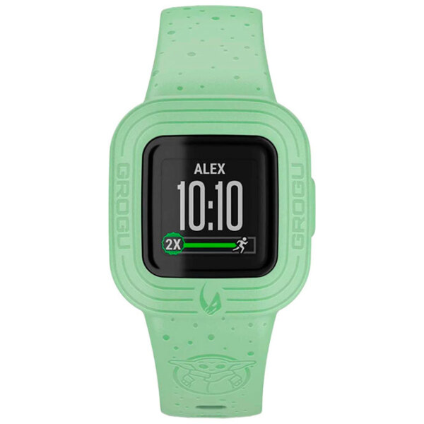 Ceas inteligent Garmin Vivofit Jr.3 Star Wars Grogu Green 0.55", 112 x 112 photo 2