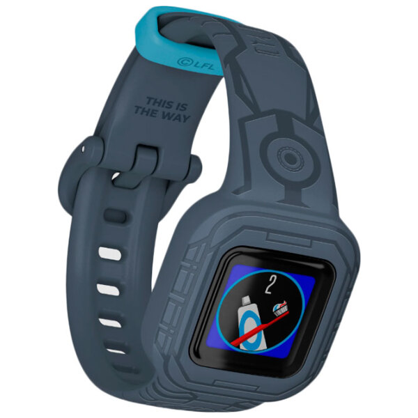 Умные часы Garmin Vivofit Jr.3 Star Wars The Mandalorian Серый 0.55", 112 x 112 photo 7