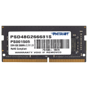 Оперативная память 8 ГБ Patriot Signature Line PSD48G320081S SO-DIMM, DDR4, 3200 МГц
