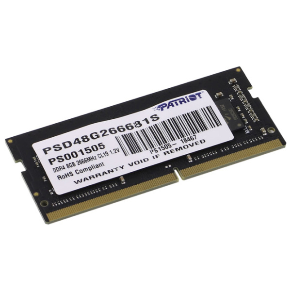 Оперативная память 32 ГБ Patriot Signature Line PSD532G48002S SO-DIMM, DDR5, 4800 МГц photo 2