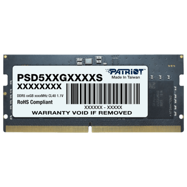 Оперативная память 16 ГБ Patriot Signature Line PSD516G480081S SO-DIMM, DDR5, 4800 МГц photo 1