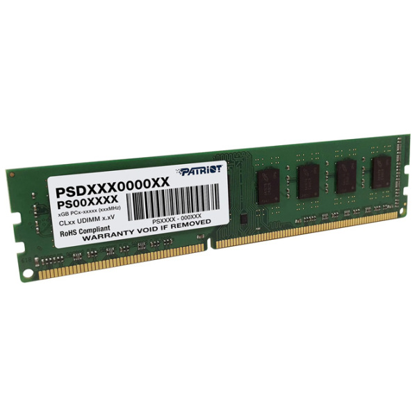 Оперативная память 4 ГБ Patriot Signature Line PSD34G160081 DIMM, DDR3, 1600 МГц photo 2