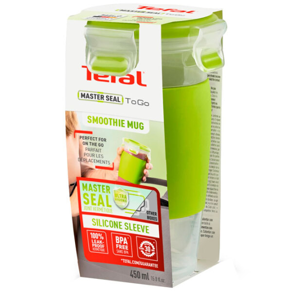 Термокружка Tefal Master Seal MasterSeal To Go Зелёный 450 мл photo 2