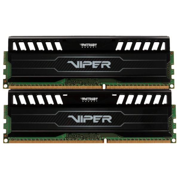 Оперативная память 8 ГБ Patriot VIPER 3 Black Mamba Edition PV38G160C9K DIMM, DDR3, 1600 МГц photo 1