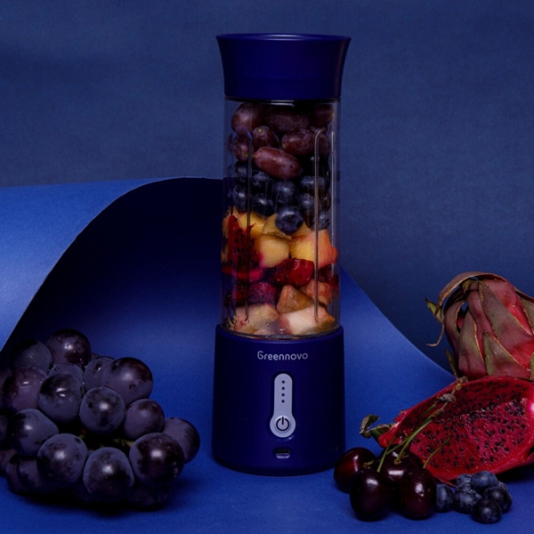 Blender portabil Greennovo 500 Blue  photo 5