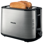 Тостер Philips HD2650/ 90 Нержавеющая сталь 950 Вт, Количество степеней обжаривания: 8