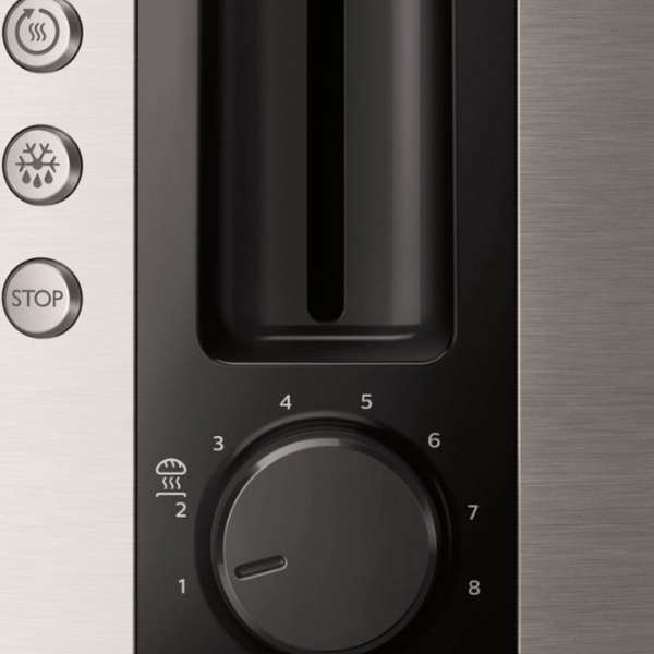Тостер Philips HD2650/ 90 Нержавеющая сталь 950 Вт, Количество степеней обжаривания: 8 photo 5