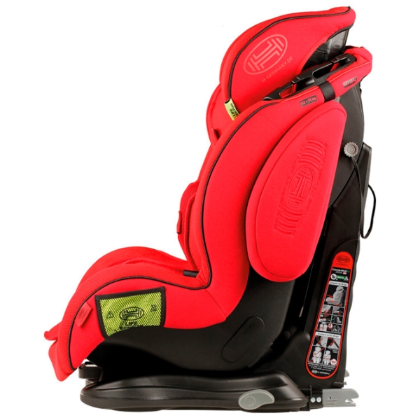 Scaun auto Heyner MultiFix Ergo 3D (786150) Red 9 luni - 12 ani, 18 kg photo 6