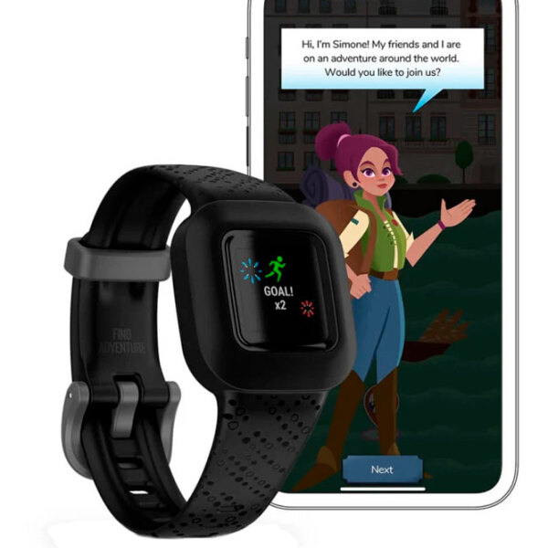 Детские часы Garmin Vivofit Jr.3 Black Cosmic Черный 0.55", 112 x 112 photo 6