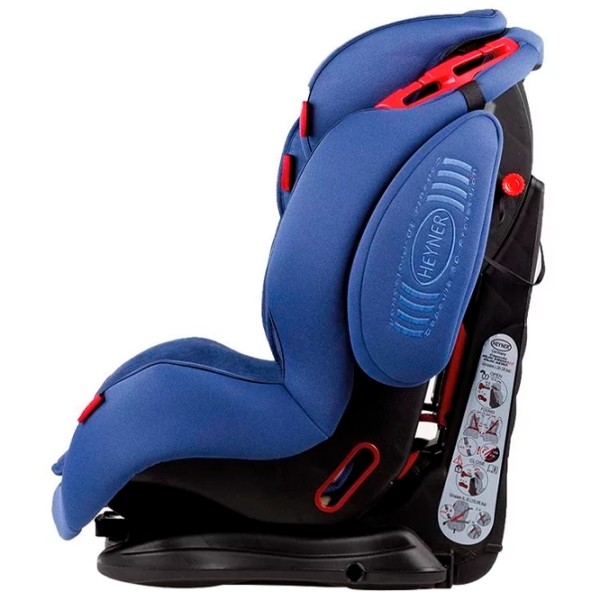 Детское автокресло Heyner Multi ERGO 3D Line (786040) Синий 9 месяцев - 12 лет, 18 кг photo 3