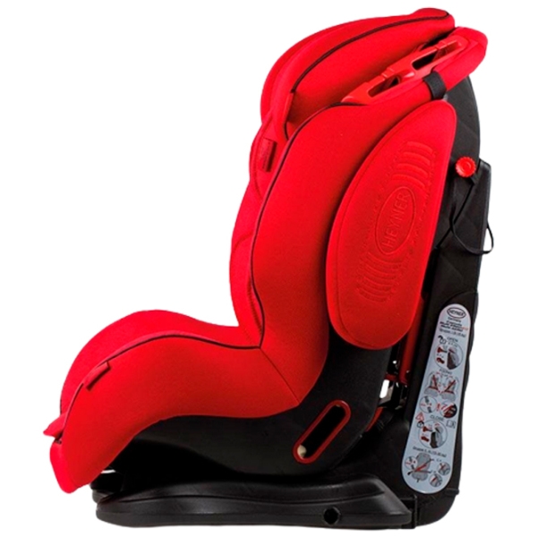 Scaun auto Heyner Multi ERGO 3D Line (786030) Red 9 luni - 12 ani, 18 kg photo 3