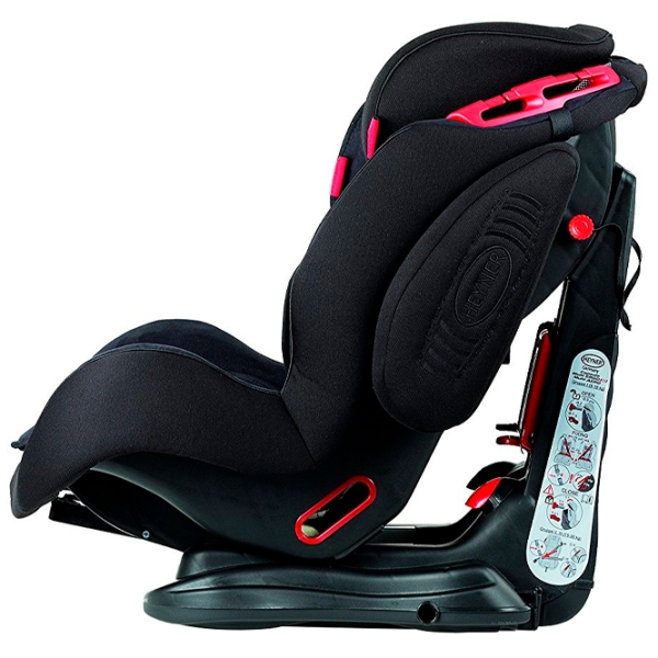 Scaun auto Heyner Multi ERGO 3D Line (786010) Black 9 luni - 12 ani, 18 kg photo 3