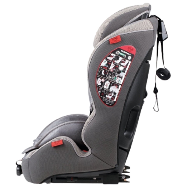 Scaun auto Heyner MultiRelax AERO Fix (798120) Grey 9 luni - 12 ani, 36 kg photo 3