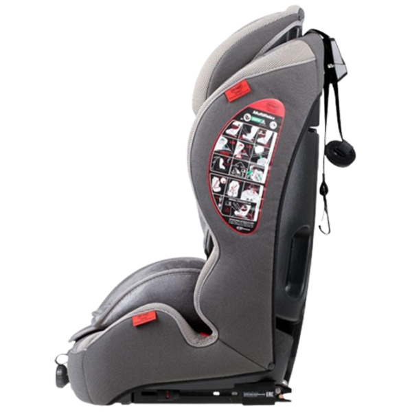 Scaun auto Heyner MultiRelax AERO Fix (798120) Grey 9 luni - 12 ani, 36 kg photo 4